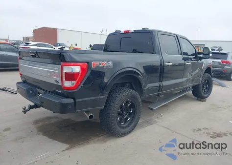 2022 Ford F-150 Platinum z USA, uszkodzony, nr VIN 1FTFW1E89NFB63098